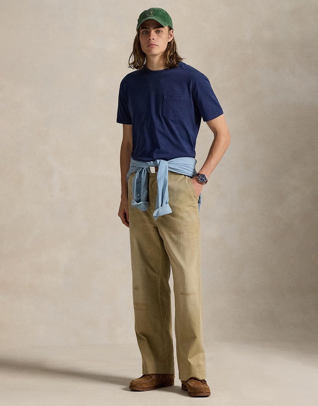 Polo Ralph Lauren - ICONIC EXCLUSIVE - Classic Fit Weathered Pocket T-Shirt