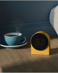 Kreafunk - Kreafunk Ivy Alarm Clock W/ Bluetooth Speaker - Mango Burst