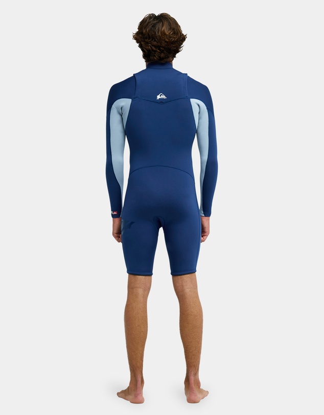 Quiksilver - Mens Young Guns 2/2mm Full Zip Long Sleeve Springsuit