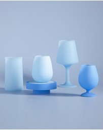porter green - stemm | silicone unbreakable wine glasses