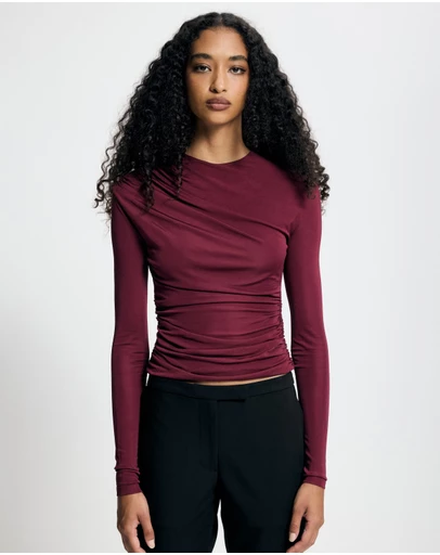 Lover - Giselle Long Sleeve Jersey Top