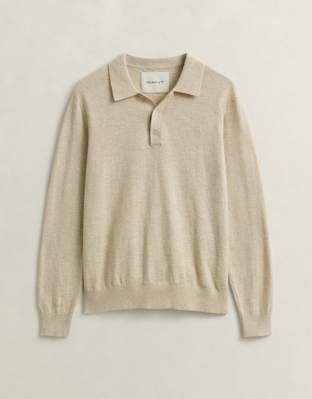 Gant - Slub Cotton Linen Polo