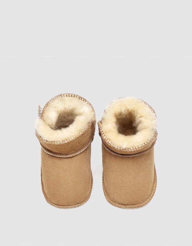 EVERAU - Australian Shepherd Ugg Baby Erin Sheepskin Upper UGG Boots