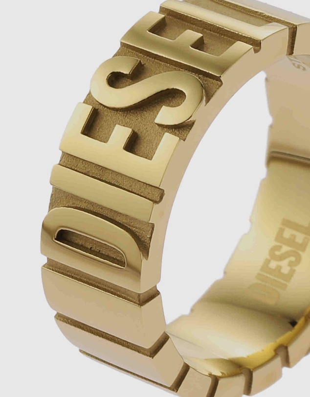 Diesel - Gold Tone Ring
