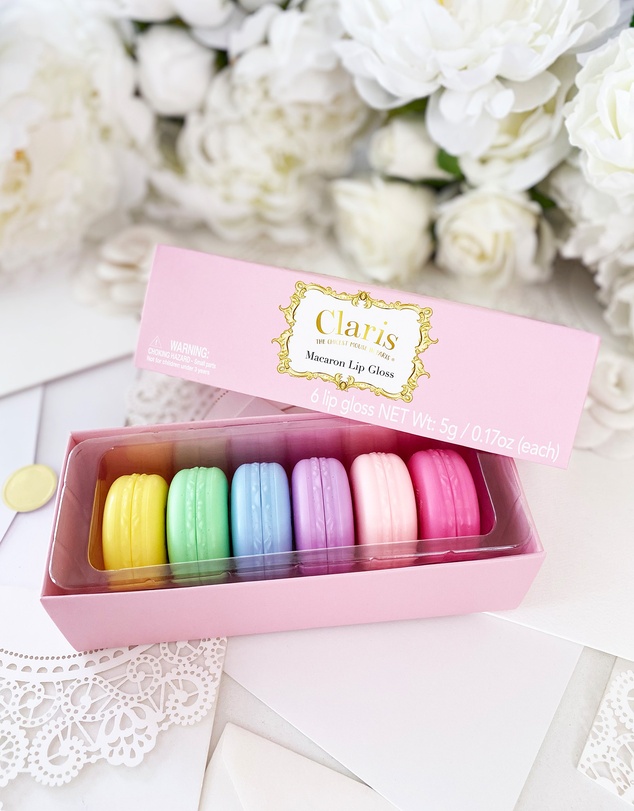 Claris The Chicest Mouse In Paris By Pink Poppy - Claris Macaron Lip Gloss Set