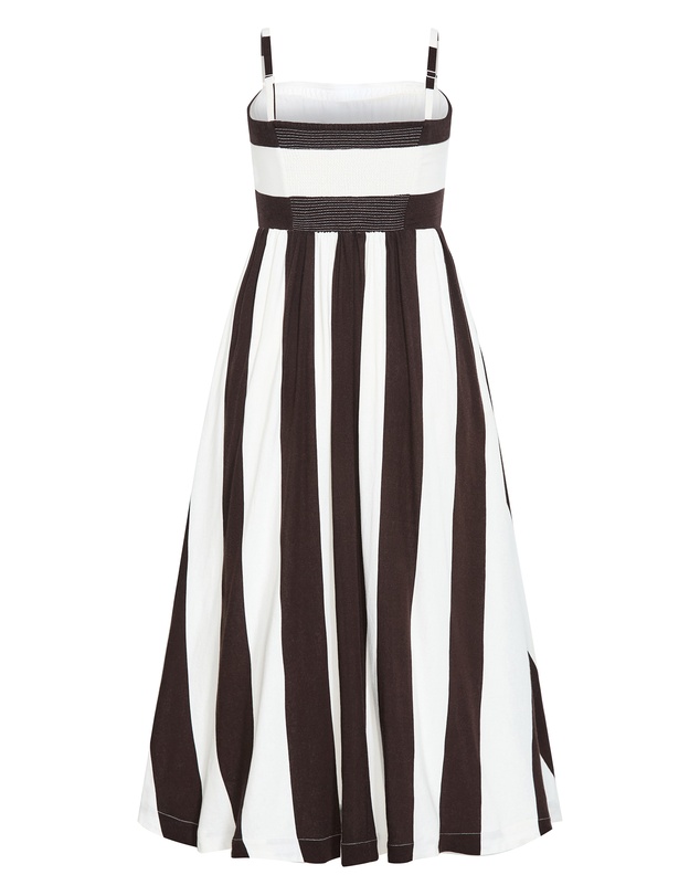 City Chic - Simone Strapless Stripe Maxi Dress