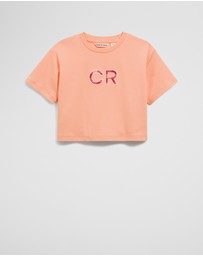 Country Road - Oversized Cr Logo T-shirt