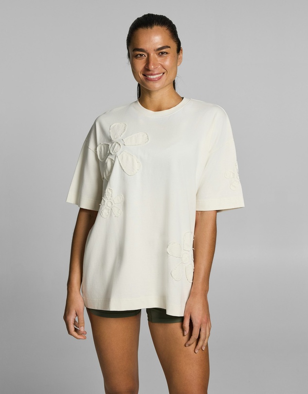 Rockwear - Bloom Applique Baggy Cotton Tee