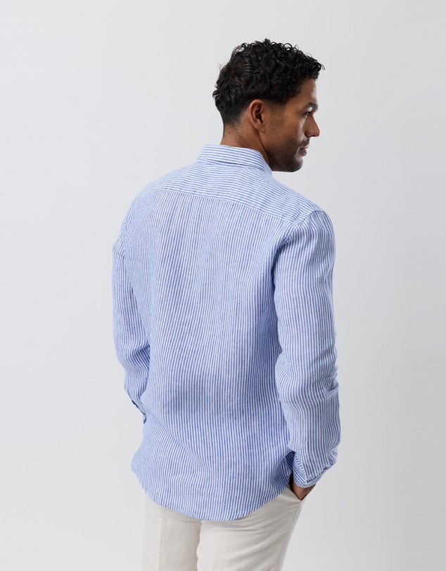 Brooksfield - Linen Casual Long Sleeve