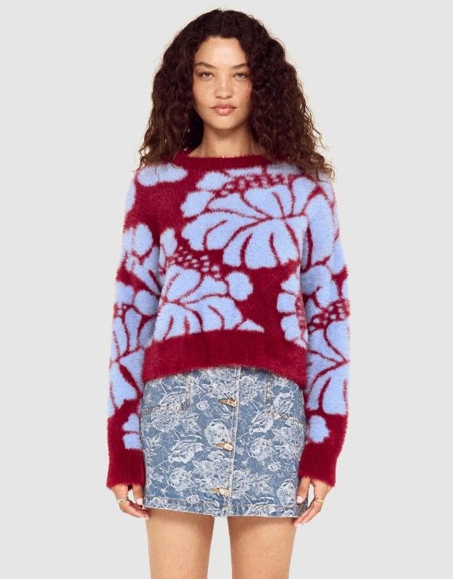 MINKPINK - Amara Intarsia Knit Jumper