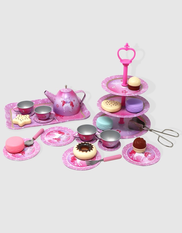 Pink Poppy - Unicorn Princess High Tea Set