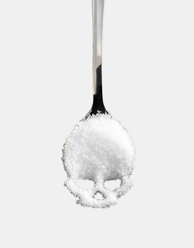 Suck UK - Skull Sugar Spoon Silver