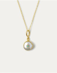 Ottoman Hands - Amalfi Pearl Pendant Necklace
