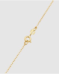 Elli Jewelry - Necklace Crystal Star 925 Sterling Silver Gold-Plated
