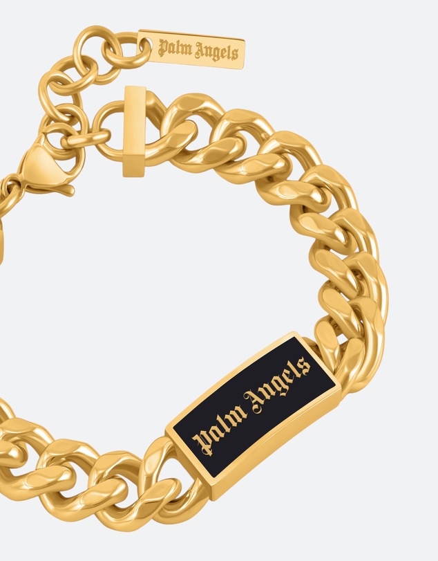Palm Angels - Martino GP Plaque Chain Bracelet