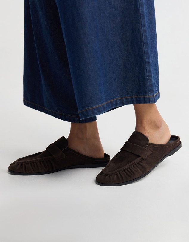Oxford - Hadley Suede Mule Loafer