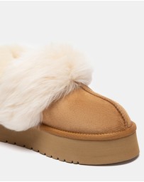 EVERAU - Australian Shepherd Ugg Nordell Cow Suede Upper House Shoes