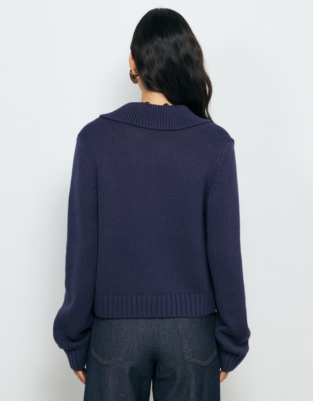 AERE - Miya Cotton Wool Cardigan