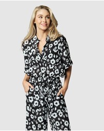 UNE PIECE - Short Sleeve Button-Up Shirt