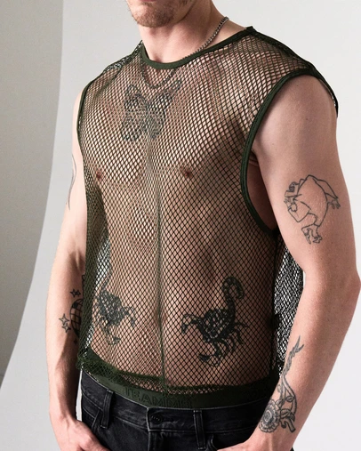 TEAMM8 - Edge Net Muscle Tank