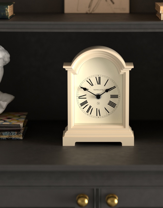 Newgate - Newgate Fillmore Mantel Clock-Vanilla Cream