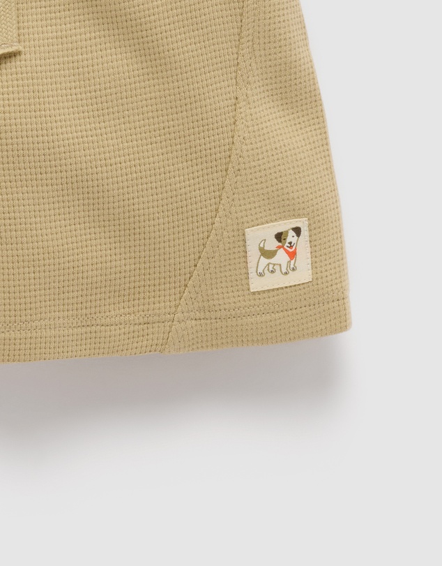 Purebaby - Casual Textured Shorts-Kids-Babies