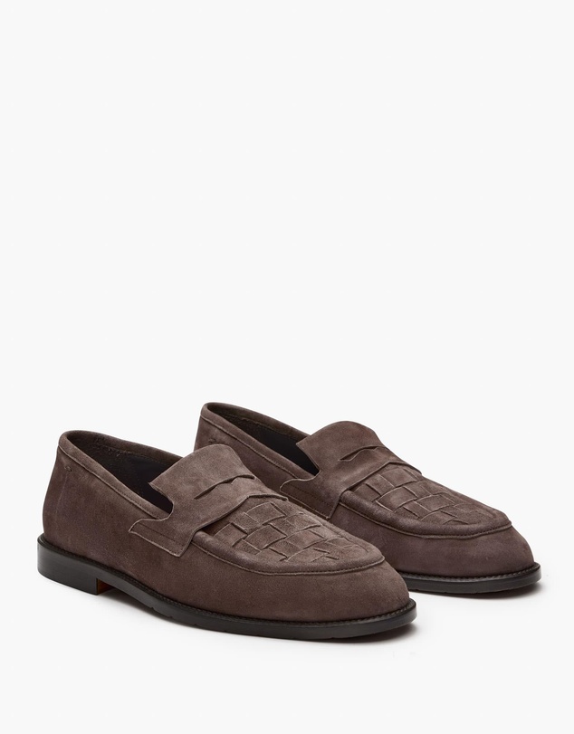 Aquila - D'ORO Collection - Vaughn Suede Penny Loafers
