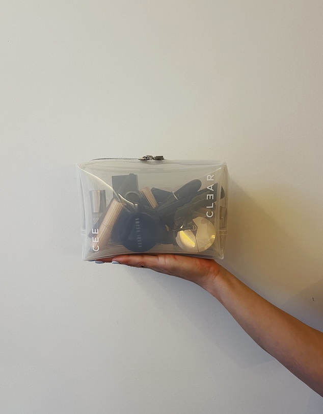 CEE CLEAR - Milky Small Cosmetic Case