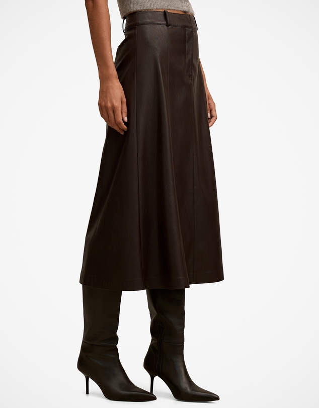 Forever New - Isla Vegan Leather Midi Skirt