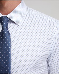 Oxford - Beckton Cotton Dotted Shirt