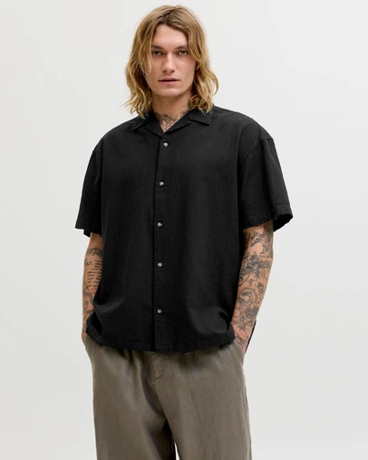Jack & Jones - JJESummer Linen Blend Resort Shirt SS