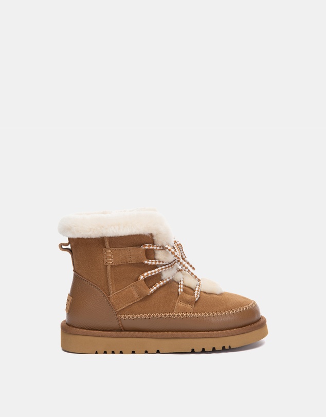 EVERAU - Australian Shepherd Ugg Elvora Cow Suede Upper UGG Boots