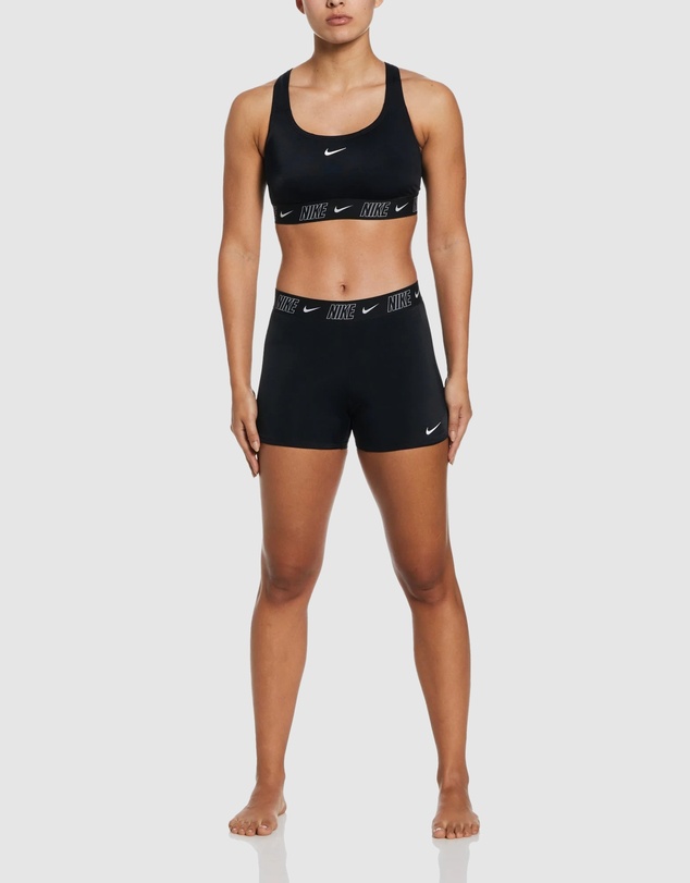 Nike - Fusion Logo Tape Racerback Bikini Top