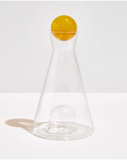 Fazeek - Vice Versa Carafe - Clear and Amber