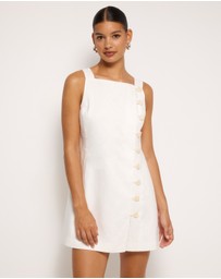 AERE - Sian Linen Mini Dress