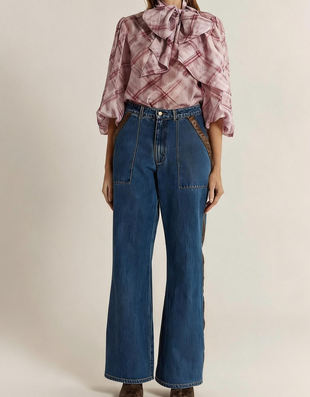 Fate + Becker - Niamh Denim Pant