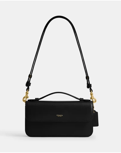 Coach - Refined Calf Leather Elora Top Handle Crossbody Bag