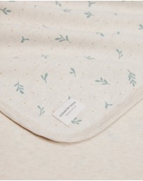 Country Road - Organically Grown Cotton Blend Newborn Blanket
