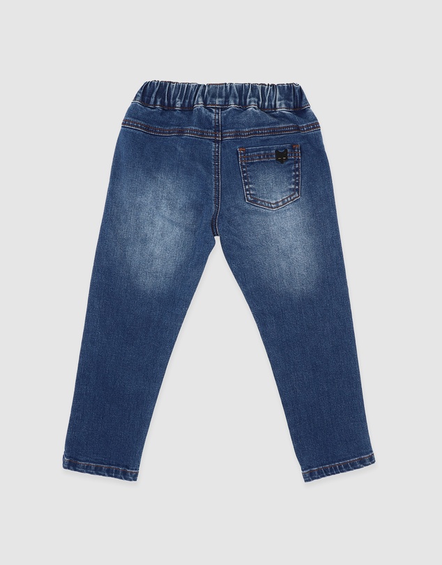 Fox & Finch - Boys Fox Pull On Denim Jeans 3-7 Yrs