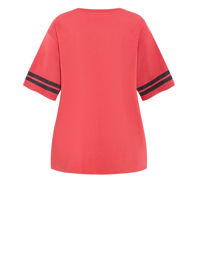 City Chic - Oversized Tickets Tee