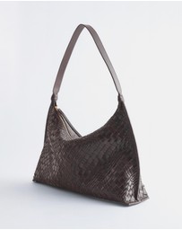 & Other Stories - Interwoven Leather Tote Bag