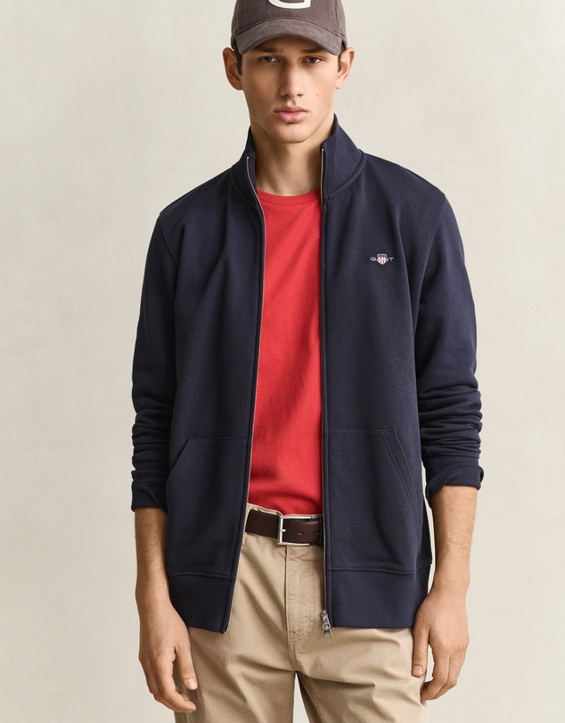 Gant - Shield Zip Sweatshirt