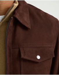 Oxford - Suede Trucker Jacket