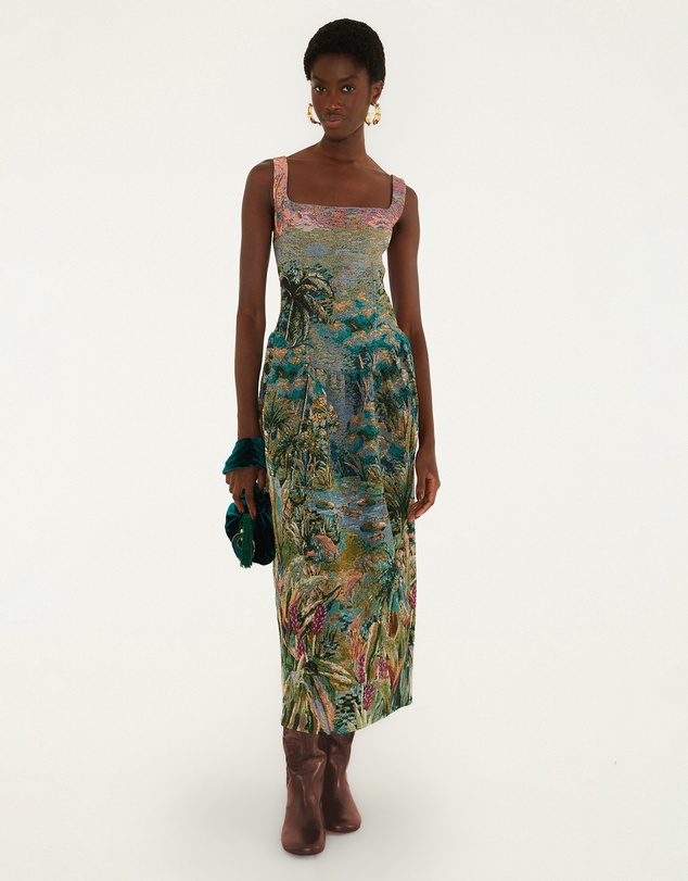 Farm Rio - Petricor Sleeveless Maxi Dress