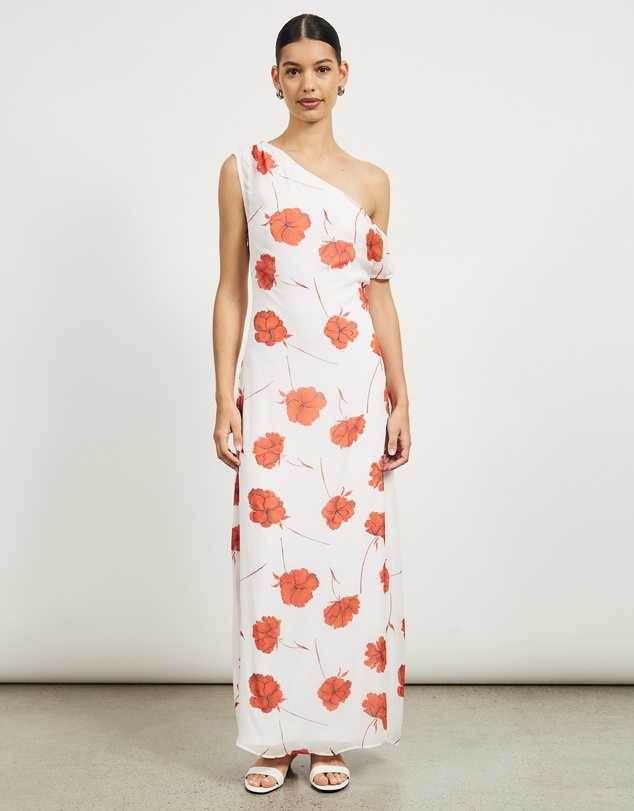 Lover - Posy Asymmetric Maxi Dress