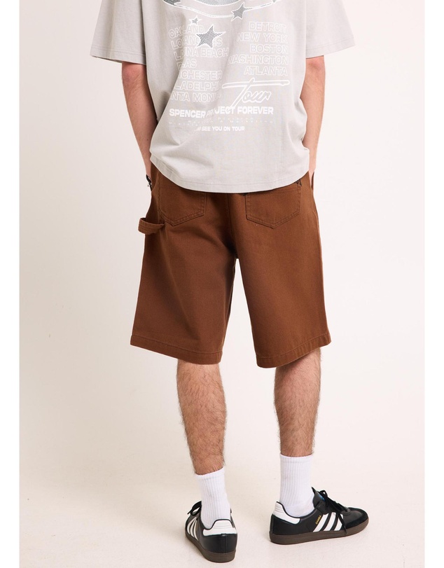 Black Noise White Rain - Industrial Carpenter Shorts