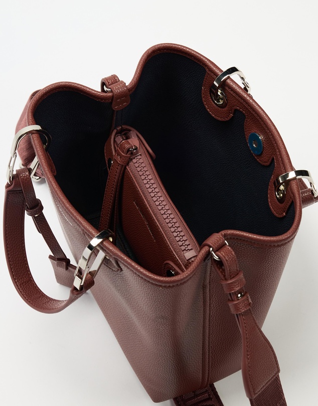 Emporio Armani - Shopping Verticale Simil Cervo