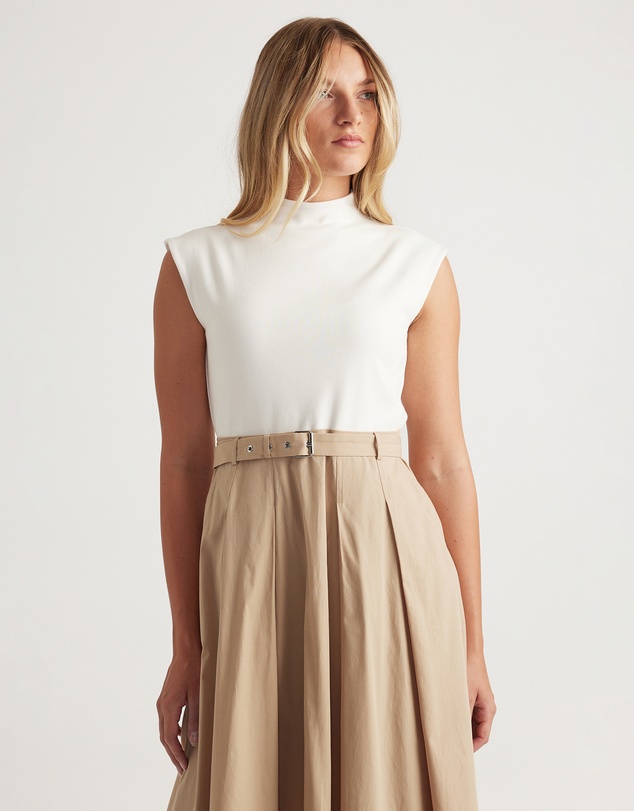 Decjuba - Stefanie Spliced Midi Dress
