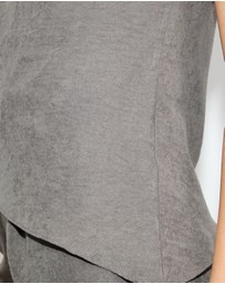 Dazie - Pixie High Neck Cupro Top