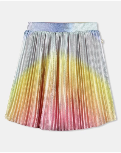 Billieblush - Iridescent Multicoloured Pleated Skirt - Kids-Teens